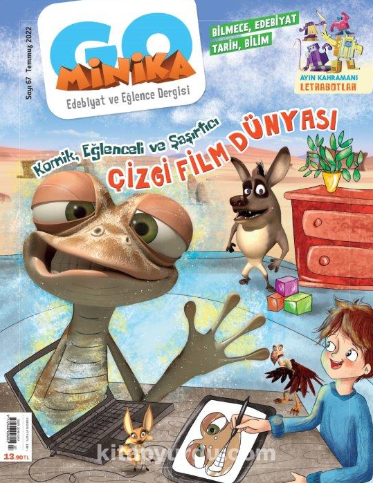minikaGO Aylık Çocuk Dergisi Sayı: 67 Temmuz 2022