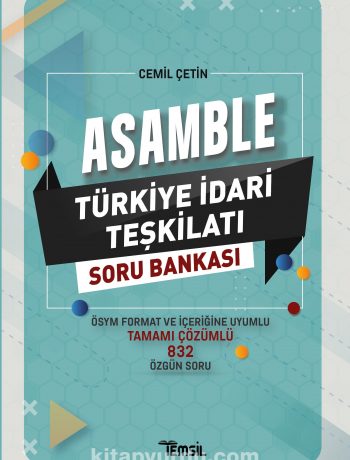 Asamble Türkiye İdari Teşkilatı Çözümlü Soru Bankası