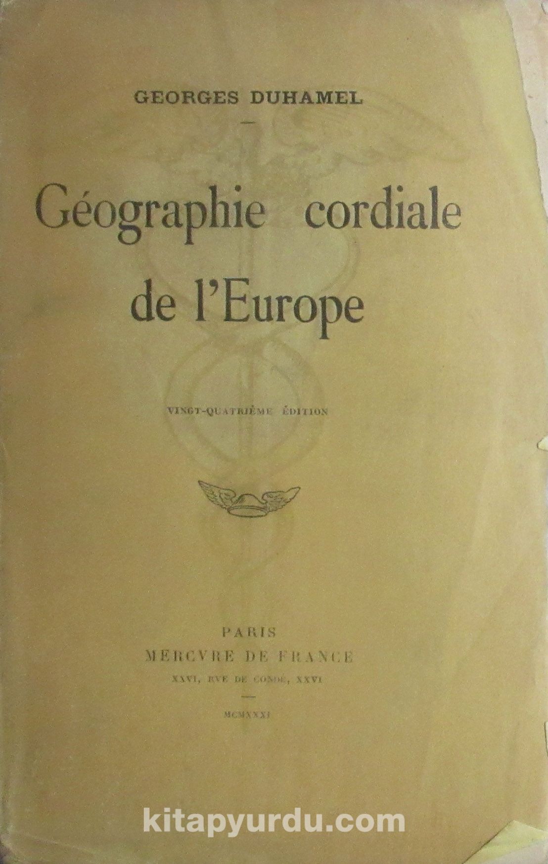 Geographie Cordiale de l'Europe (4-D-28)