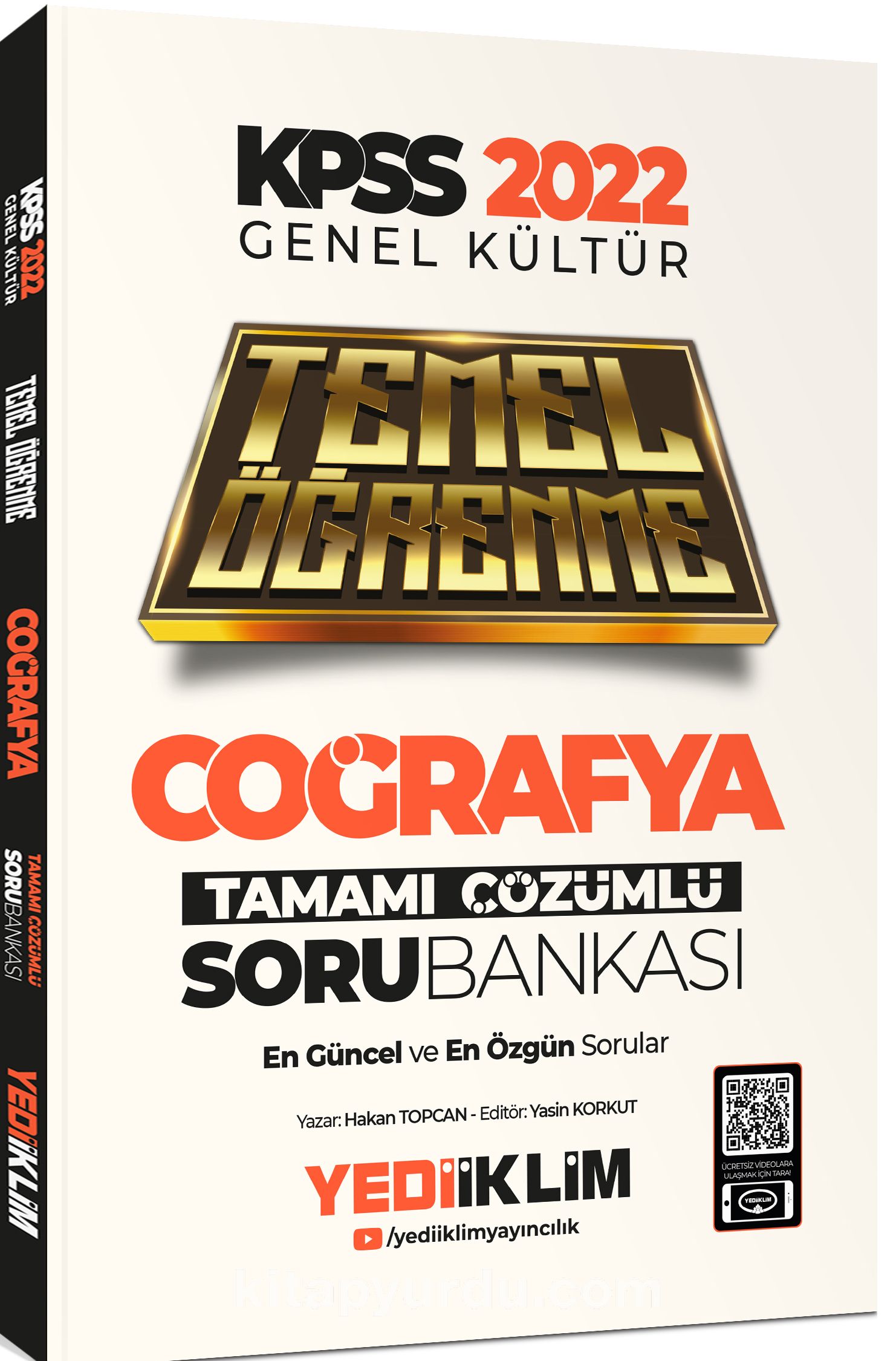 2022 KPSS Genel Kültür Coğrafya Temel Öğrenme Tamamı Çözümlü Soru Bankası