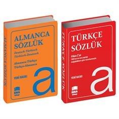 Almanca-Türkçe Sözlük ve Türkçe Sözlük (2 Kitap Set Biala Kapak)