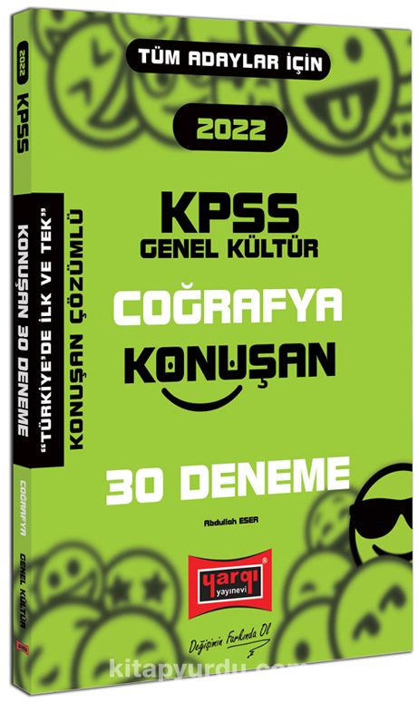 2022 KPSS Tüm Adaylar İçin Genel Kültür Coğrafya Konuşan 30 Deneme