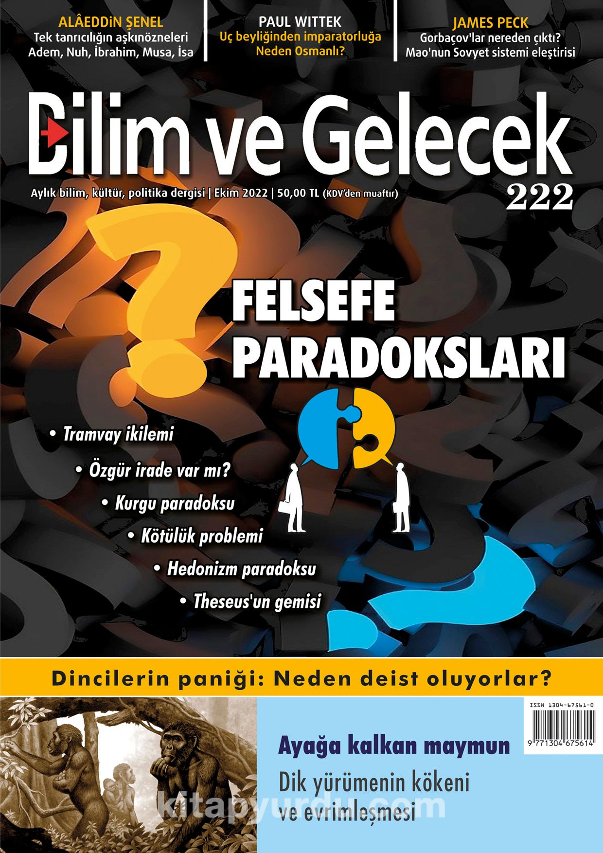 Bilim ve Gelecek Dergisi Sayı:222 Ekim 2022