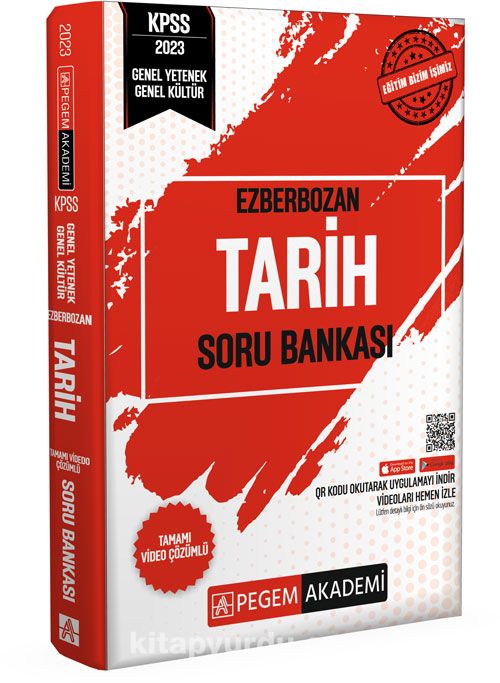 2023 Ezberbozan KPSS Genel Yetenek Genel Kültür Tarih Soru Bankası