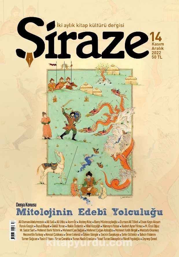Şiraze İki Aylık Kitap Kültürü Dergisi Sayı:14 Kasım-Aralık 2022