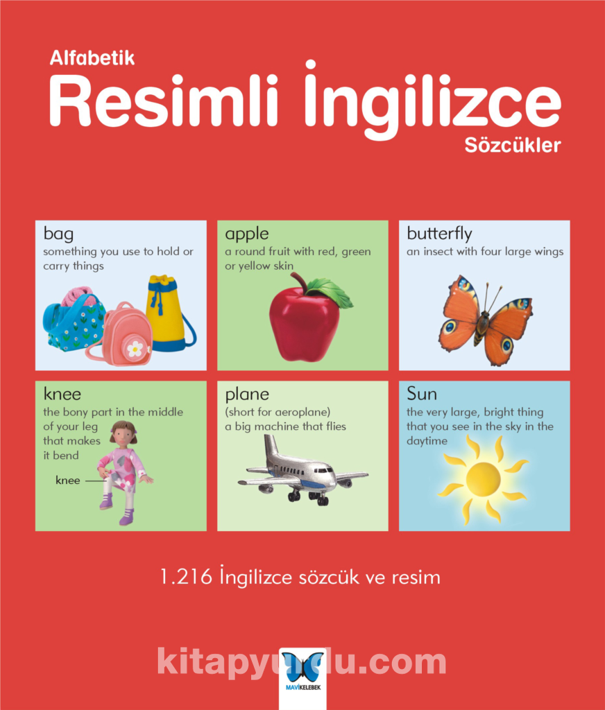 Alfabetik Resimli İngilizce Sözcükler