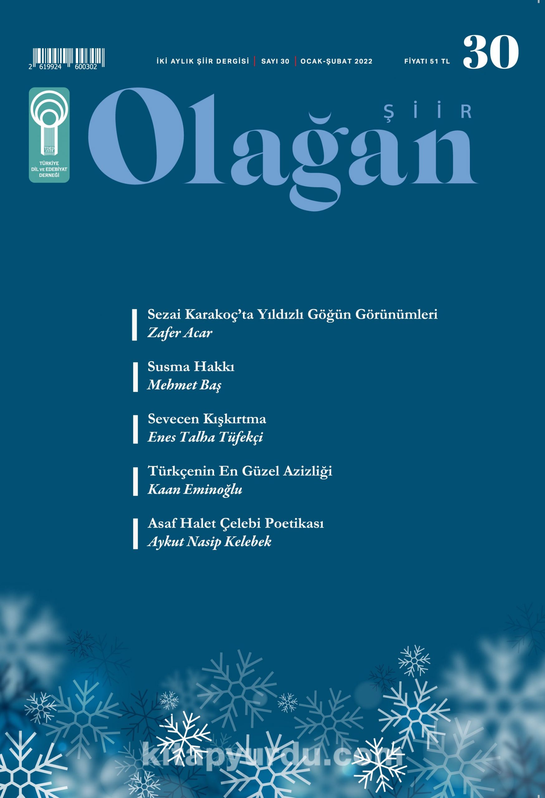 Olağan Şiir Dergisi Sayı:30 Ocak-Şubat 2023