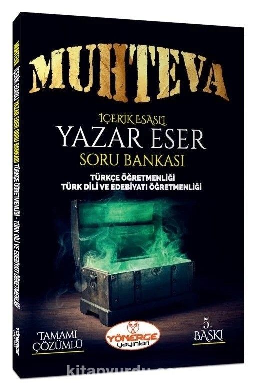ÖABT Türkçe-Edebiyat Muhteva Yazar Eser Soru Bankası Tamamı Çözümlü
