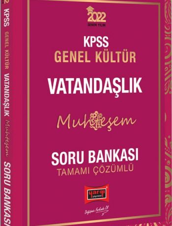 2022 KPSS Genel Kültür Muhteşem Vatandaşlık Tamamı Çözümlü Soru Bankası