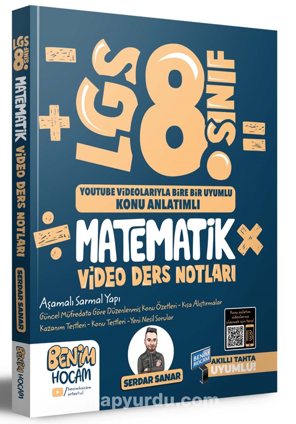 2023 LGS 8.Sınıf Matematik Video Ders Notları (Konu Anlatımı)