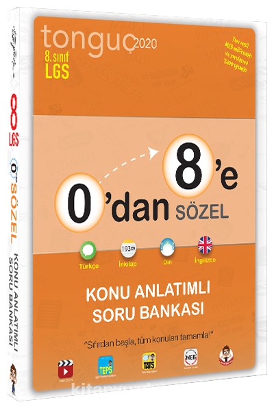 0’dan 8’e Sözel Konu Anlatımlı Soru Bankası