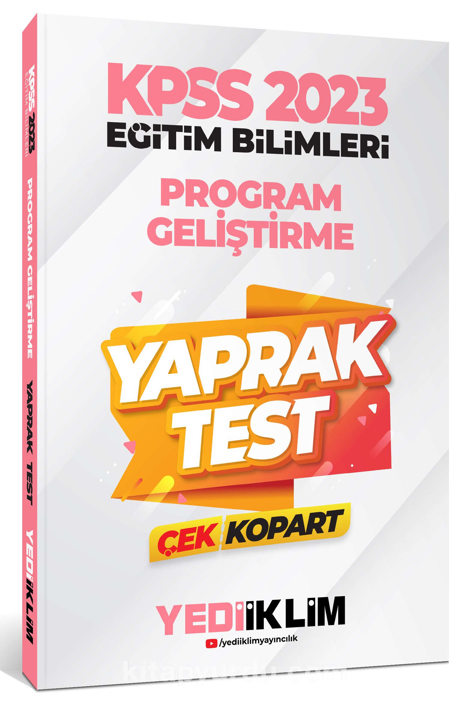 2023 KPSS Eğitim Bilimleri Program Geliştirme Çek Kopart Yaprak Test