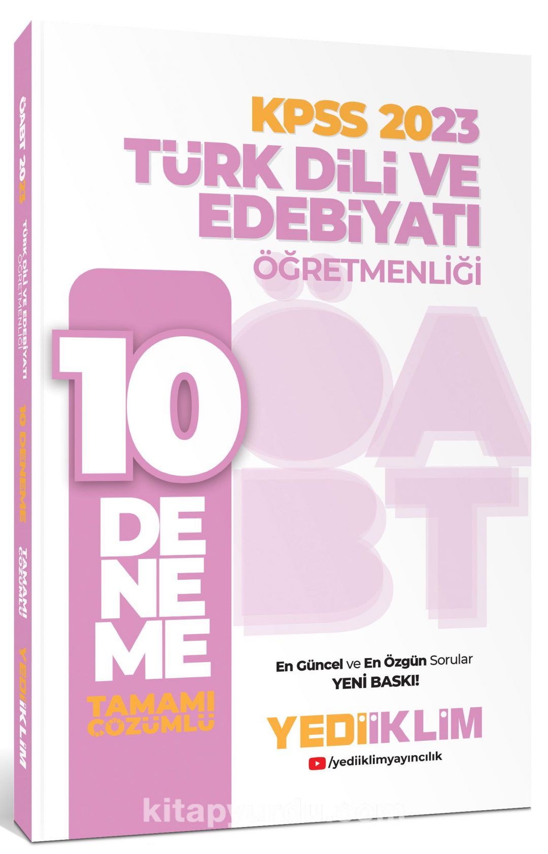2023 ÖABT Türk Dili ve Edebiyatı Öğretmenliği Tamamı Çözümlü 10 Deneme