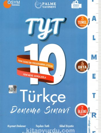 TYT Türkçe Palmetre 10'lu Deneme Sınavı