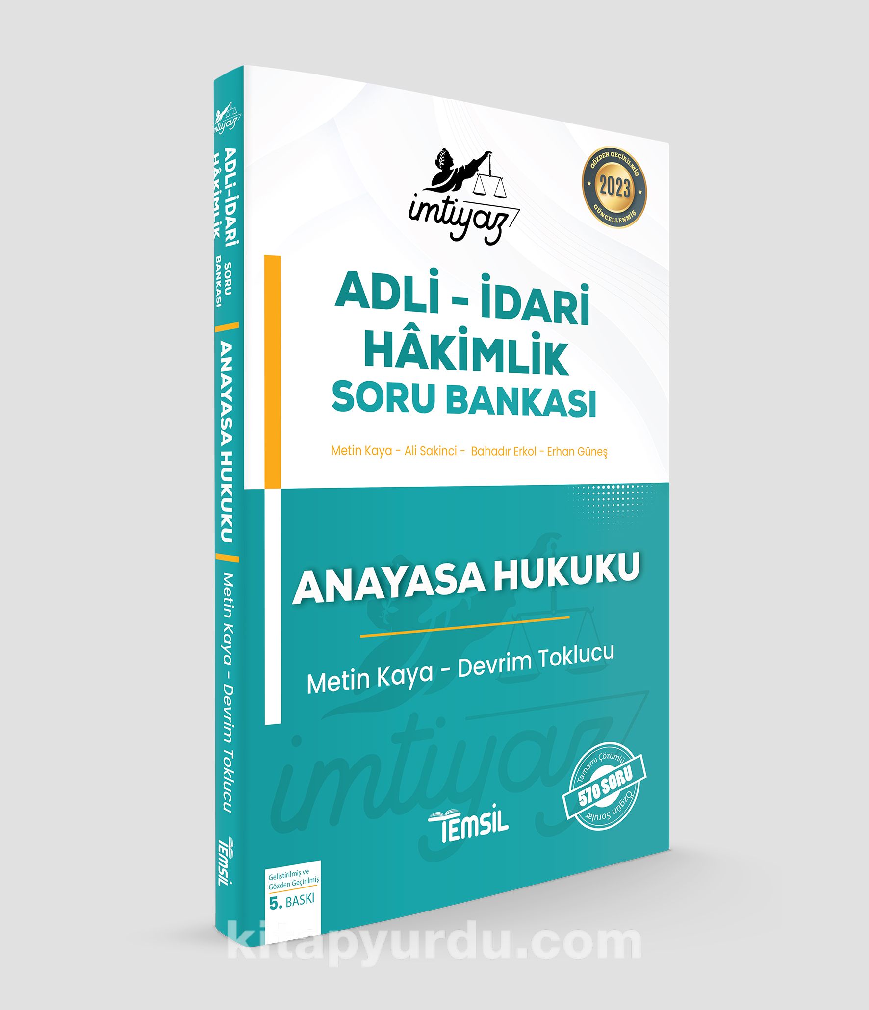 İmtiyaz Adli – İdari Hakimlik Soru Bankası Anayasa Hukuku