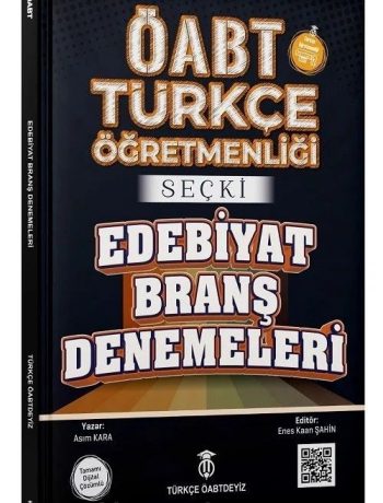 ÖABT Türkçe Edebiyat Seçki Branş Denemeleri Çözümlü