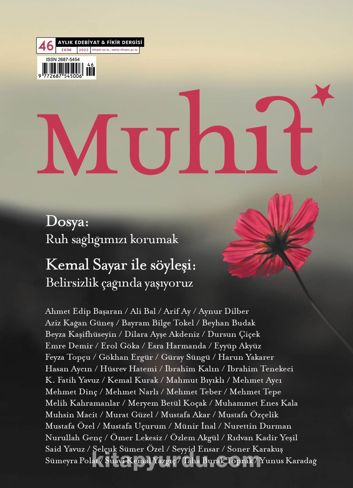 Muhit Dergi Aylık Edebiyat Dergisi Sayı:46 Ekim 2023