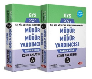 T.C. Aile ve Sosyal Hizmet Bakanlığı  GYS Müdür ve Müdür Yardımcısı Konu Anlatımlı 1-2