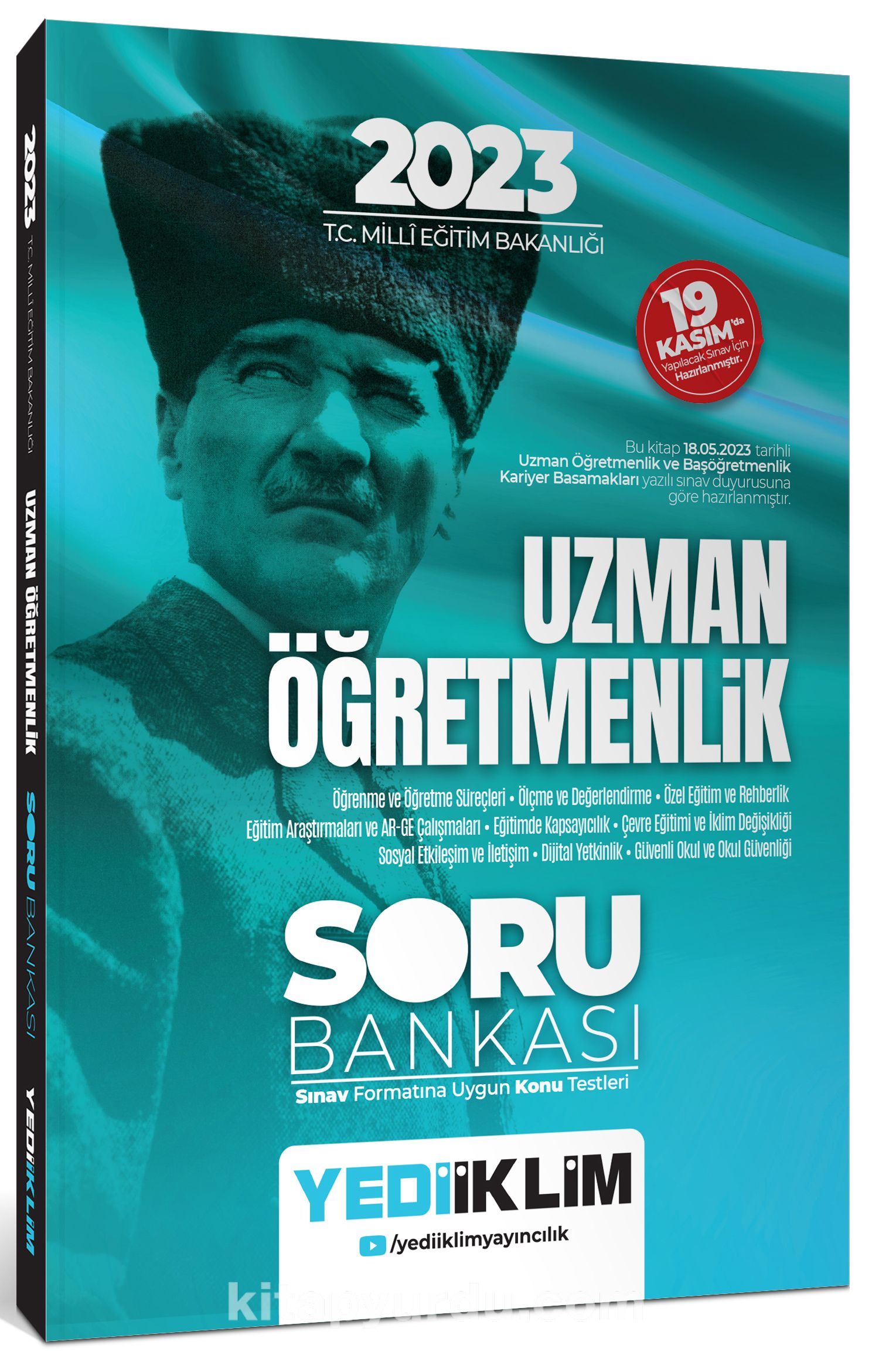 2023 T.C. Millî Eğitim Bakanlığı Uzman Öğretmenlik Soru Bankası