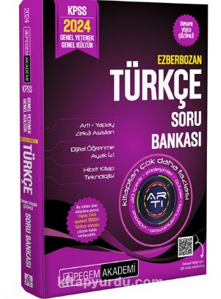 2024 Ezberbozan KPSS Genel Yetenek Genel Kültür Türkçe Soru Bankası