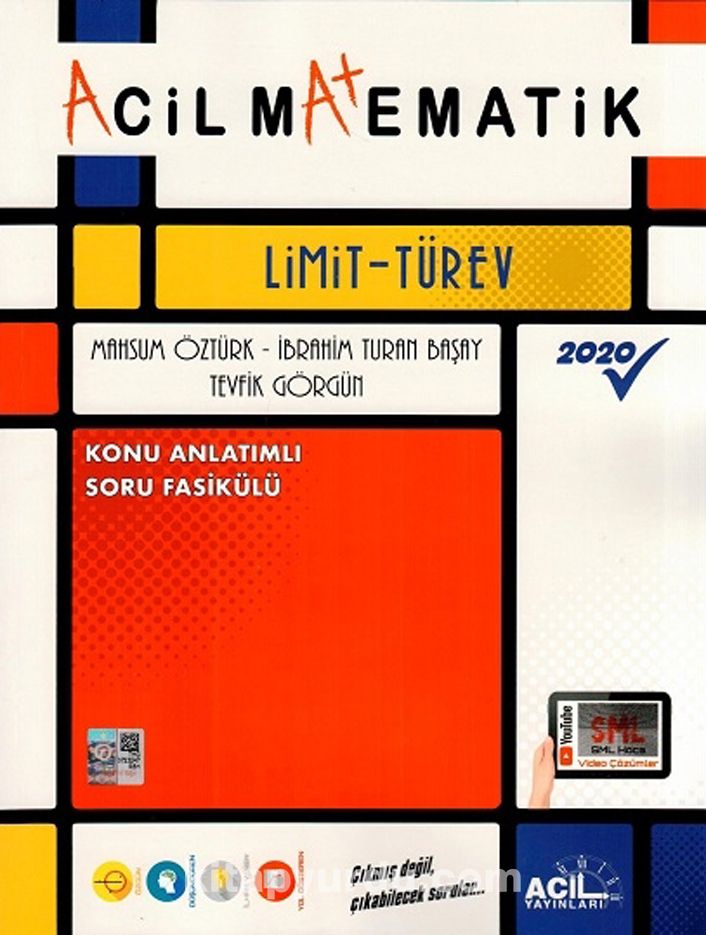 Acil Matematik Limit Türev Konu Anlatımlı Soru Fasikülü