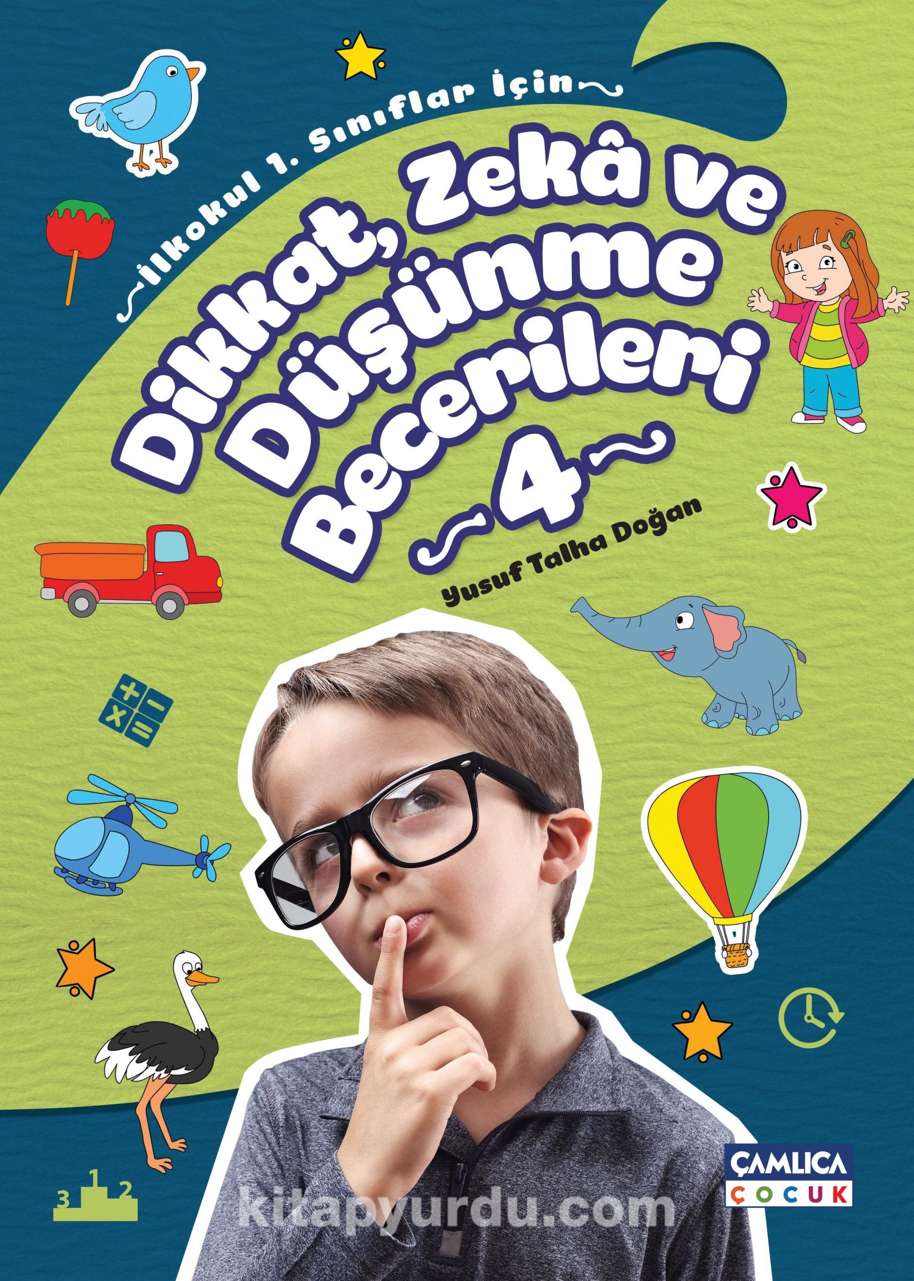 Dikkat, Zeka ve Düşünme Becerileri Seti (4. Kitap)