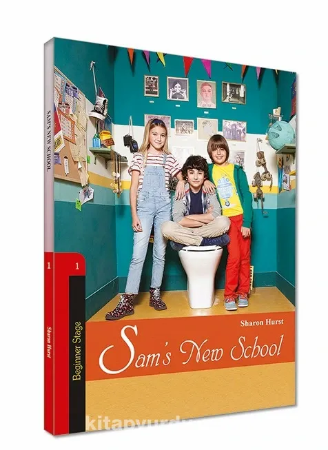 Sam's New School & 1. Stage (CD'siz) (İngilizce Hikaye)