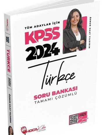 2024 KPSS Türkçe Soru Bankası Çözümlü