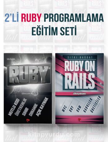 2'li RUBY Programlama Eğitim Seti Eğitim Seti (2 Kitap)
