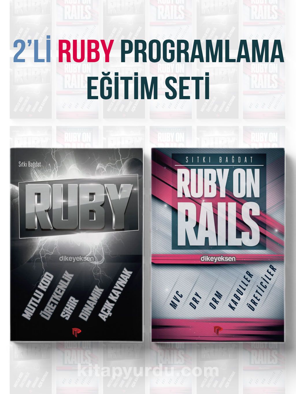 2'li RUBY Programlama Eğitim Seti Eğitim Seti (2 Kitap)