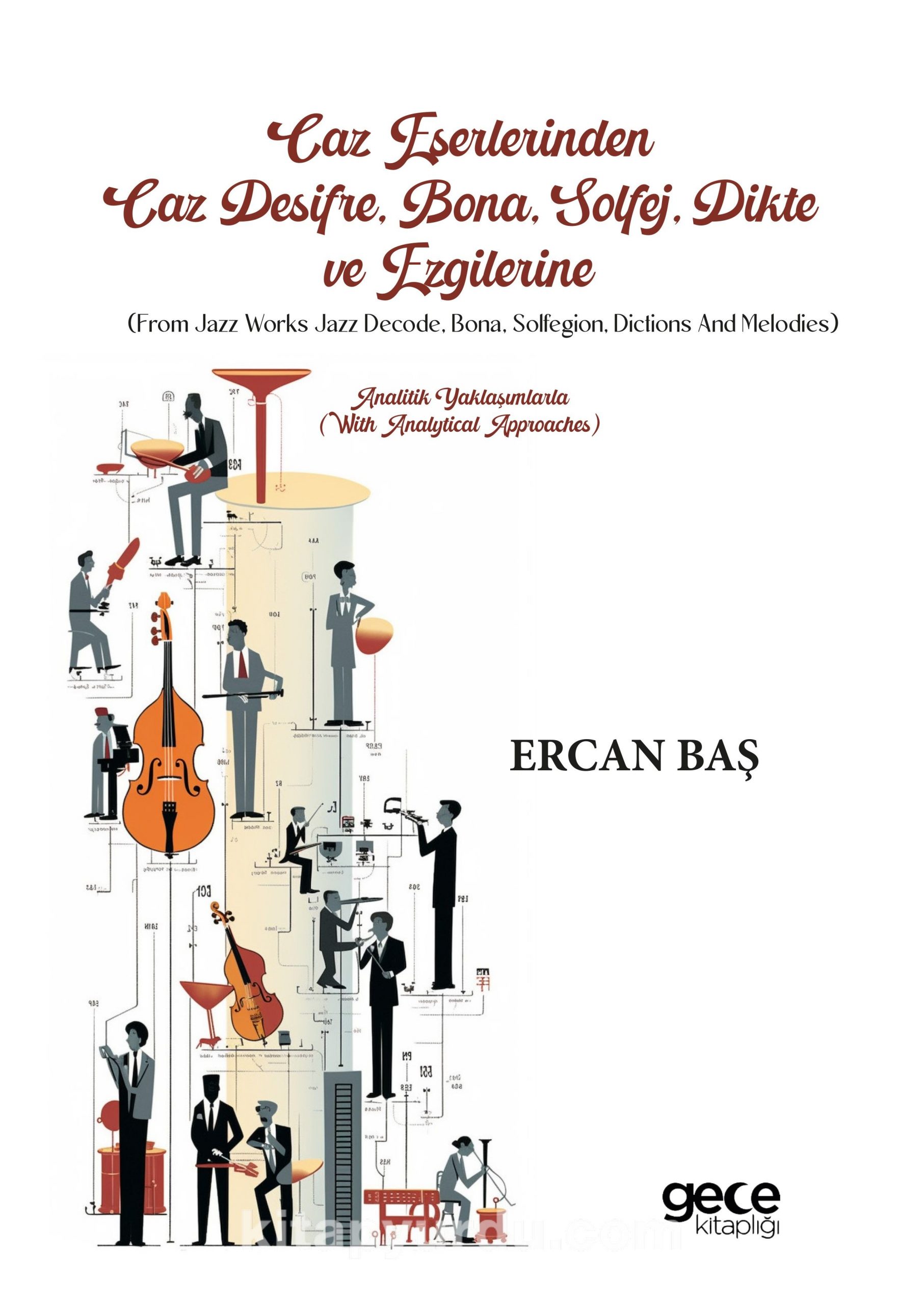 Caz Deşifre, Bona, Solfej, Dikte ve Ezgilerine (From Jazz Works Jazz Decode, Bona, Solfegion, Dictions and Melodies) & Analitik Yaklaşımlarla (With Analytical Approaches)