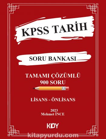 KPSS Tarih Soru Bankası (Lisans-Önlisans)