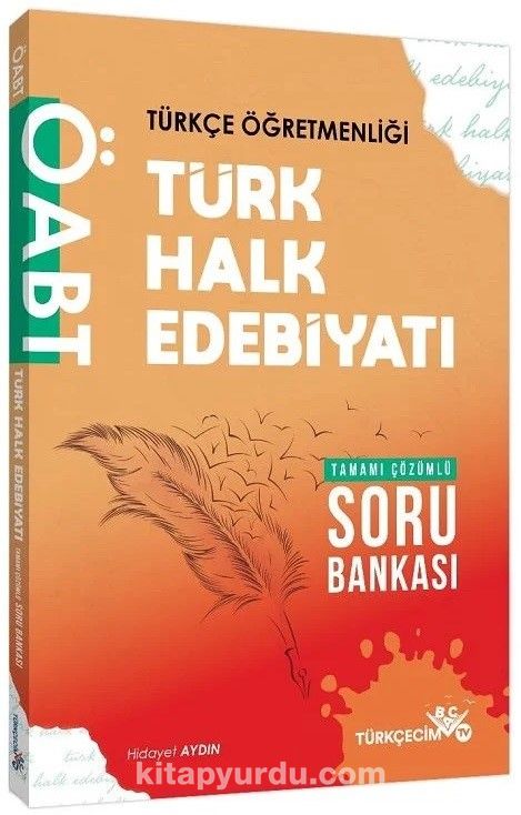 ÖABT Türkçe Öğretmenliği Türk Halk Edebiyatı Soru Bankası Çözümlü