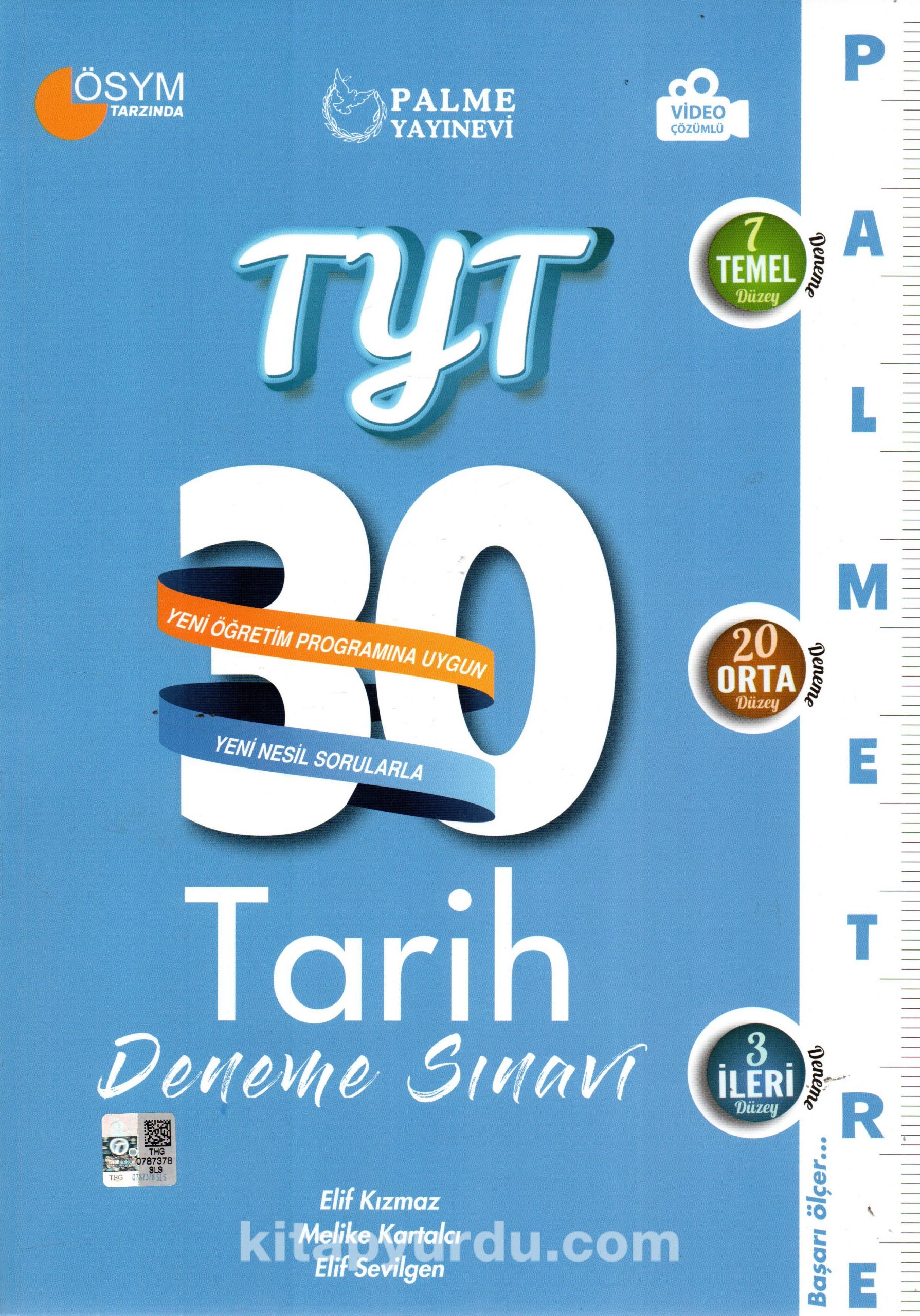 TYT Tarih Palmetre 30'lu Deneme Sınavı