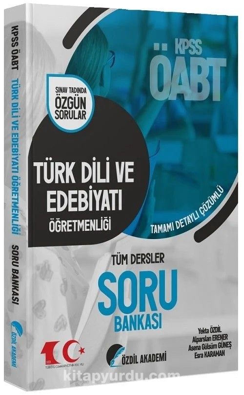 2023 ÖABT Türk Dili ve Edebiyatı Öğretmenliği Soru Bankası Çözümlü