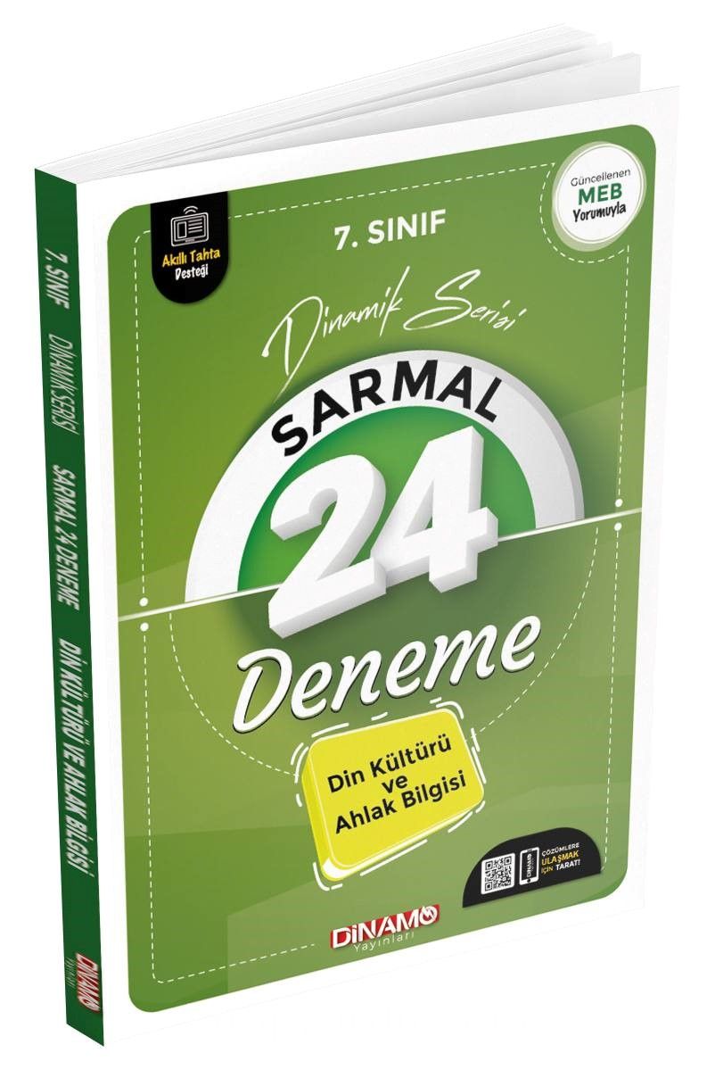 7. Sınıf Din Kültürü ve Ahlak Bilgisi Sarmal 24 Deneme