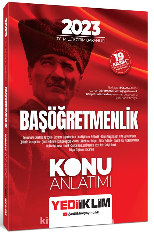 2023 T.C. Millî Eğitim Bakanlığı Başöğretmenlik Konu Anlatımı