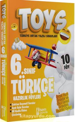 2024 Toys 6. Sınıf Türkçe Hazırlık Föyleri