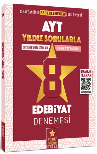 AYT Yıldız Sorularla 8 Edebiyat Denemesi