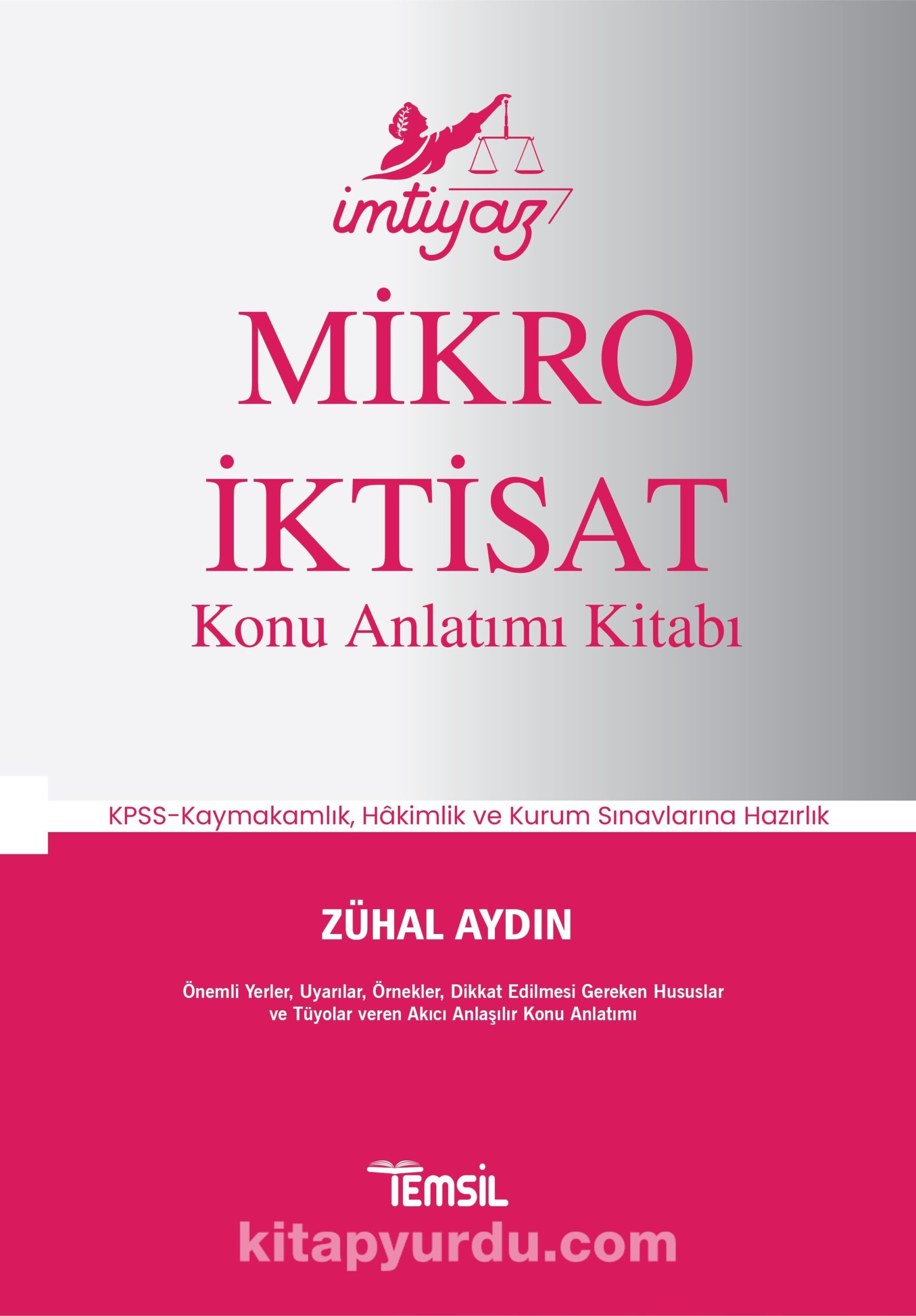 İmtiyaz Mikro İktisat Konu Anlatımı Kitabı