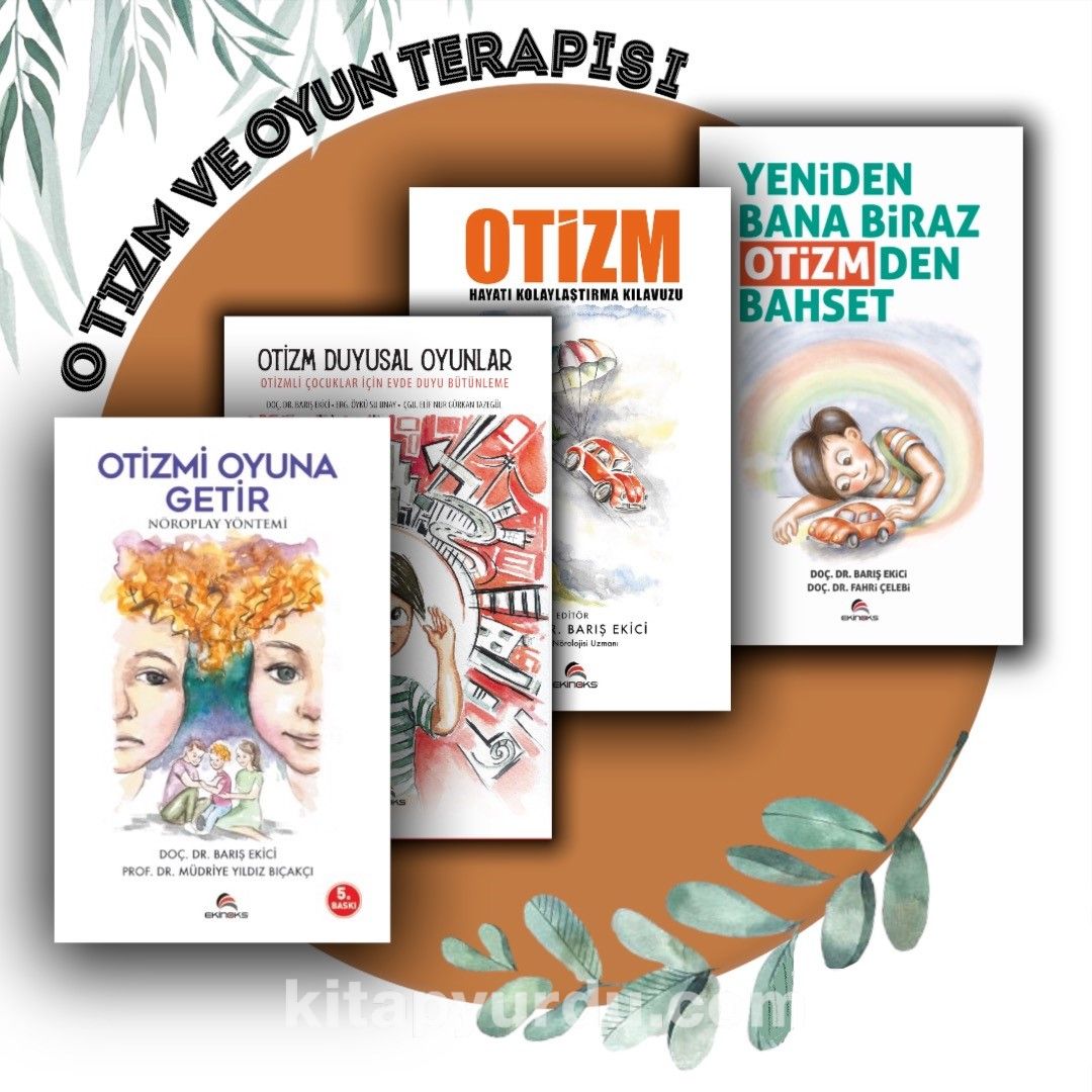 Otizm ve Oyun Terapisi Uygulama Seti  (4 Kitap)