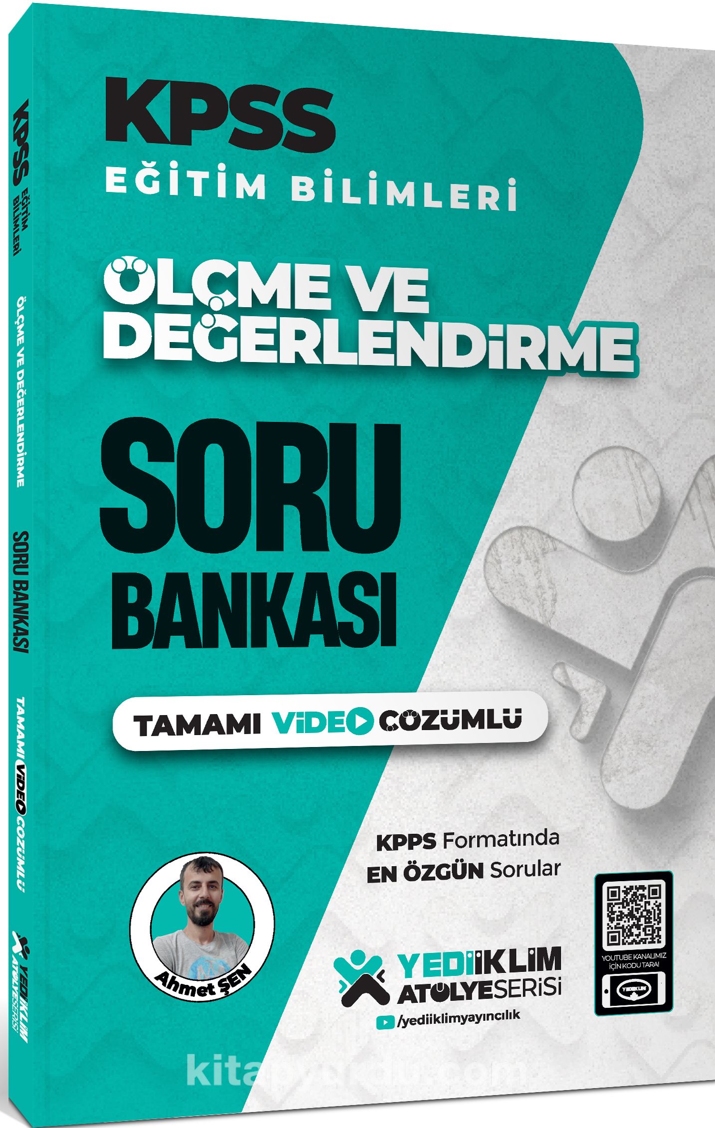 2025 Atölye Serisi KPSS Eğitim Bilimleri Ölçme ve Değerlendirme Tamamı Video Çözümlü Soru Bankası