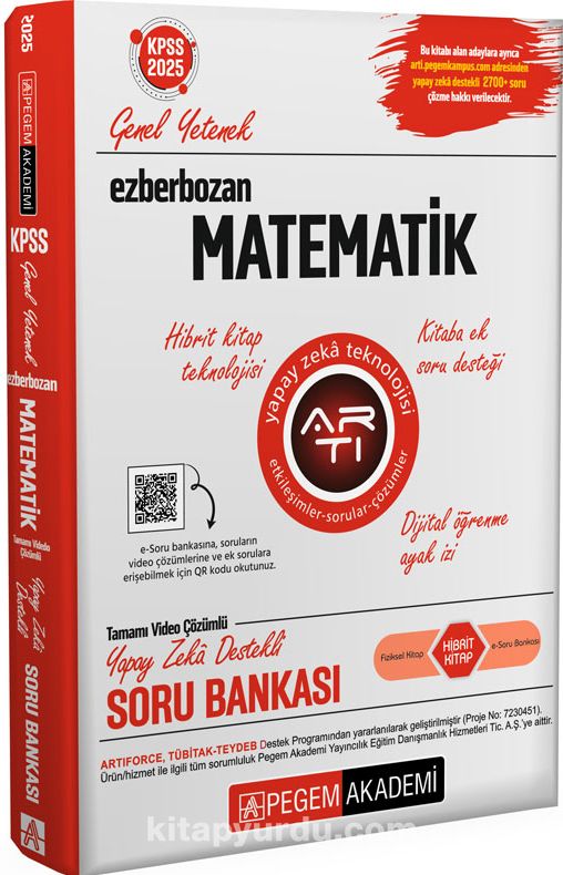 2025 Ezberbozan KPSS Genel Yetenek Genel Kültür Matematik Soru Bankası